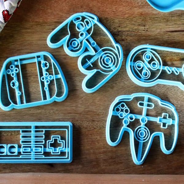 Nintendo Controller Cookie Cutters