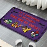 Pokemon Halloween Doormat