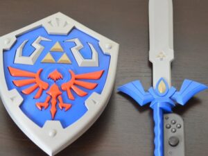 Zelda Sword & Shield Switch Joy-Con Accessories
