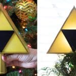 Legend of Zelda Triforce Christmas Tree Topper