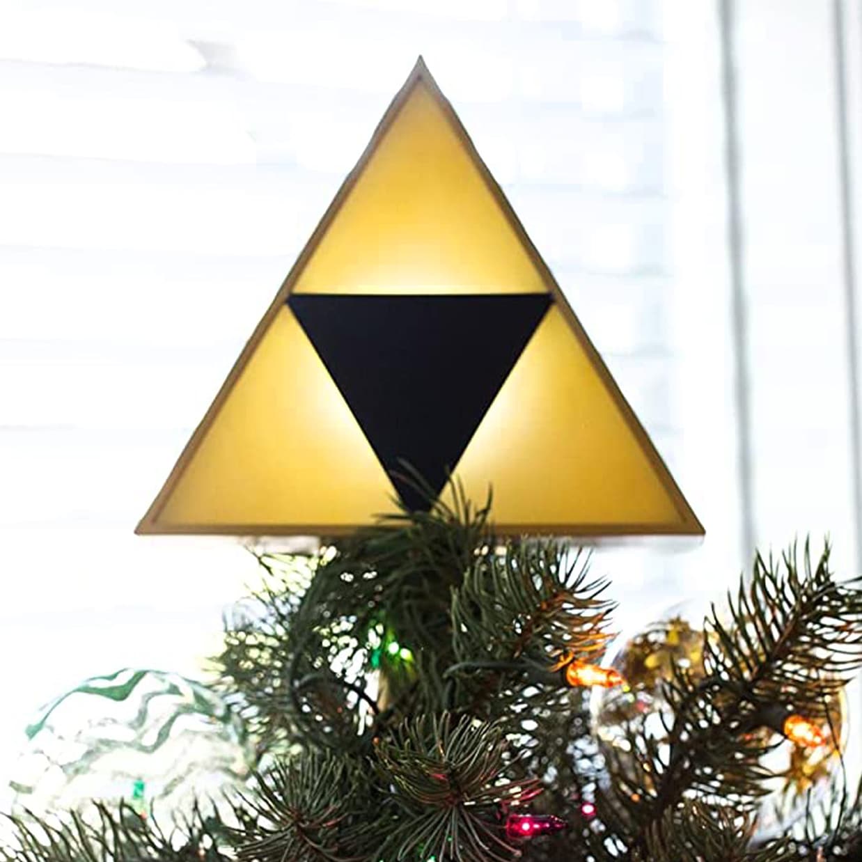 Legend of Zelda Triforce Christmas Tree Topper