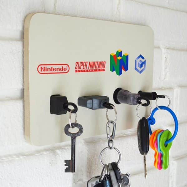 Nintendo Plug Keychain Holder