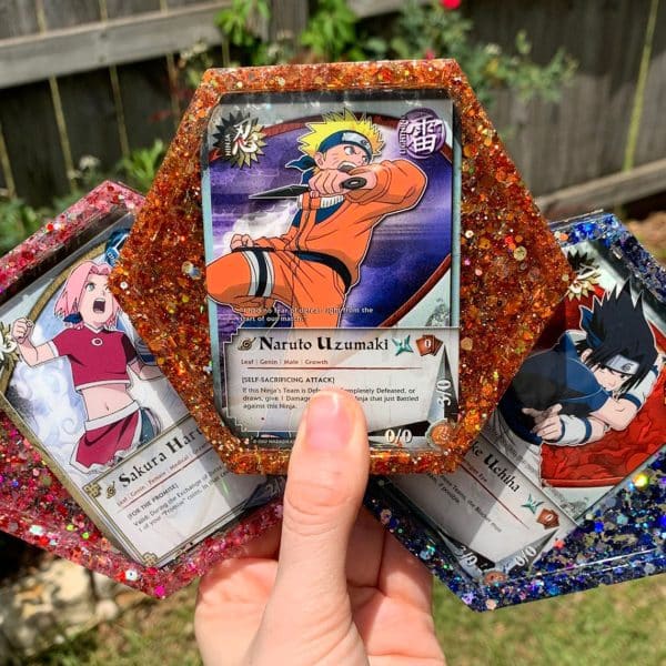 Naruto Resin Coasters