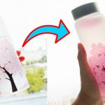Color Changing Cherry Blossom Bottle