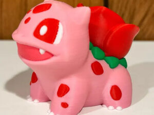 Rose Bulbasaur Valentine Figure