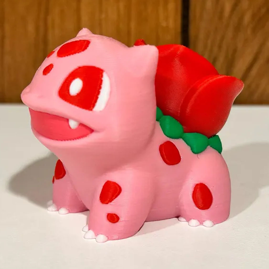 Rose Bulbasaur Valentine Figure