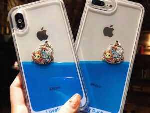 One Piece Dynamic Liquid Phone Case
