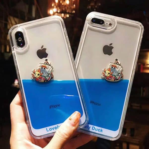 One Piece Dynamic Liquid Phone Case