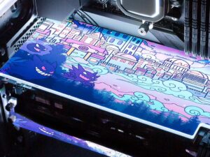 Pokemon RGB GPU Backplate Lavender Town