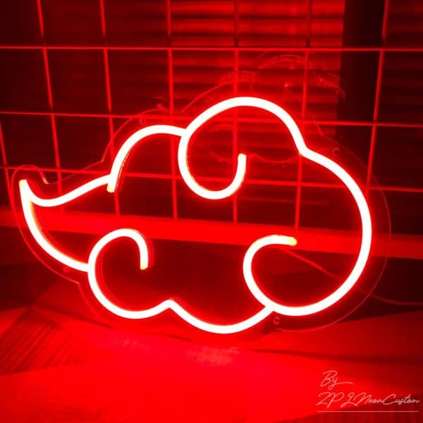 Naruto Akatsuki Neon Sign