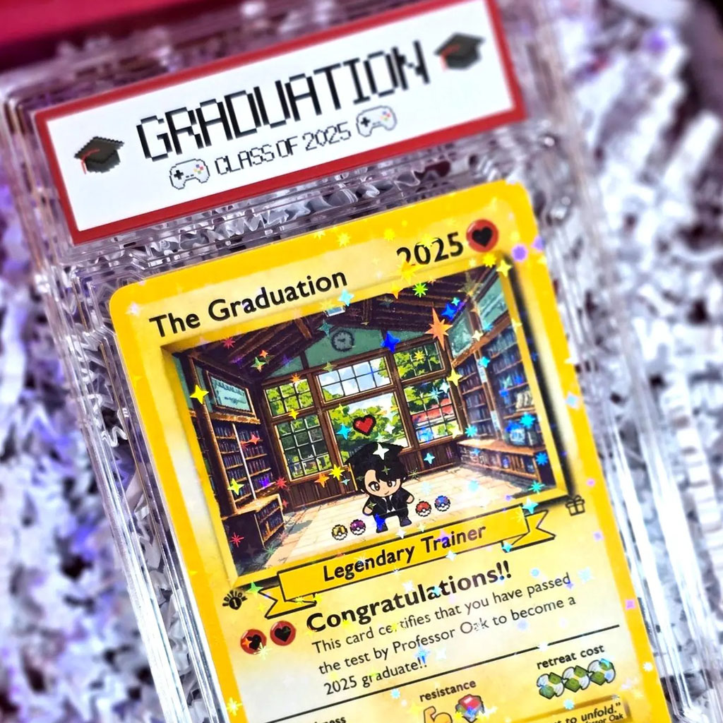 Pokemon Graduation Cards