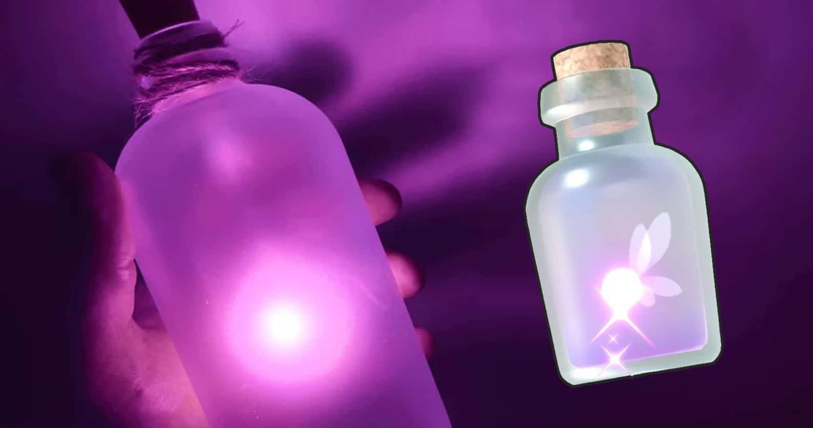 Legend of Zelda Fairy Bottle Lamp