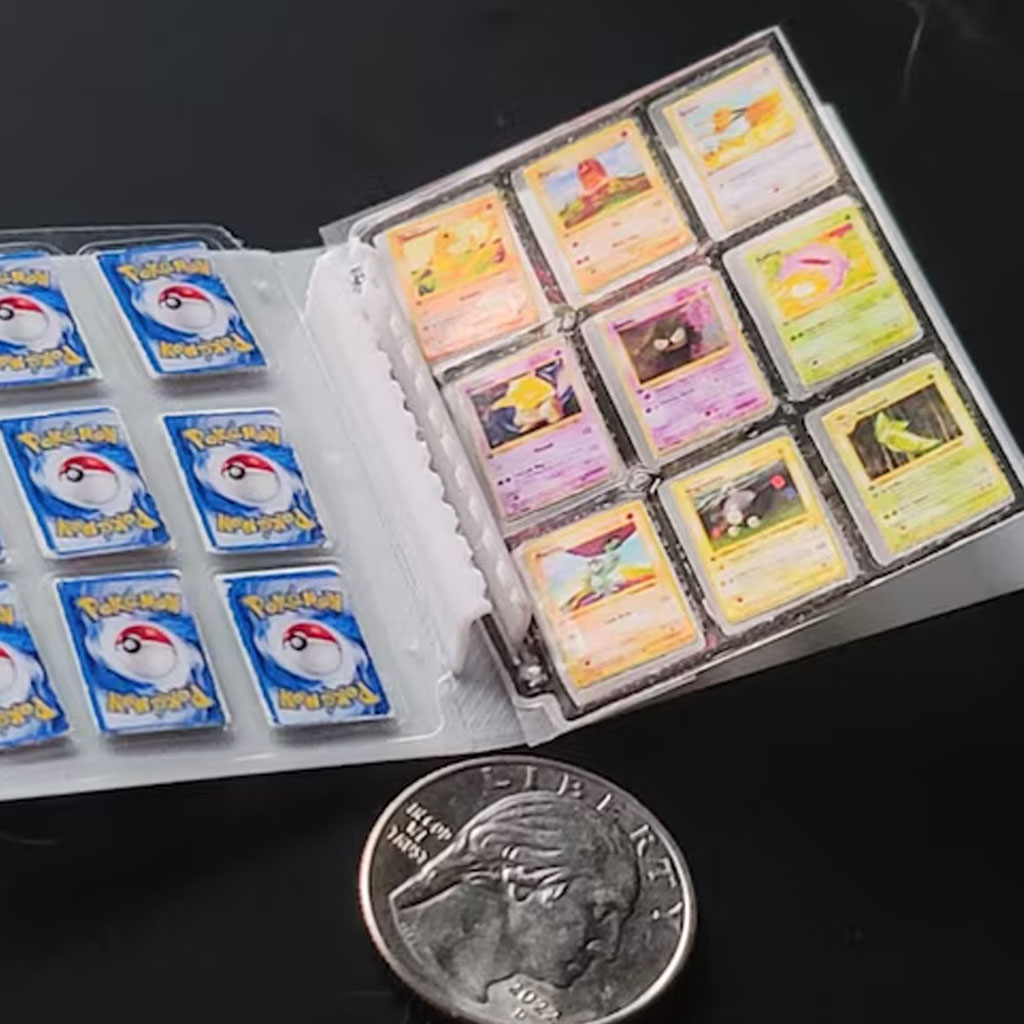 Miniature Pokemon Cards