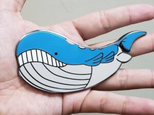 Pokemon Extra Large Wailord Pin