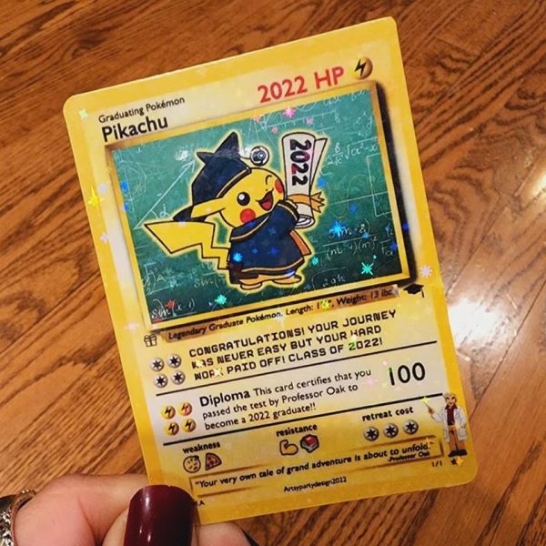 Pokemon Graduation Cards