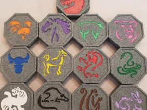 Jackie Chan Adventure Talismans Magnets