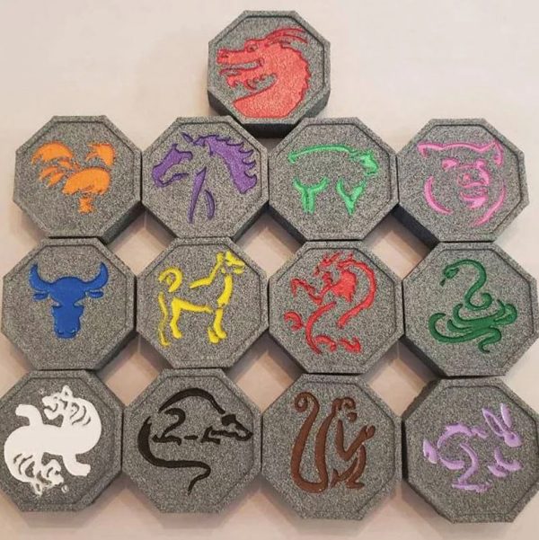 Jackie Chan Adventure Talismans Magnets