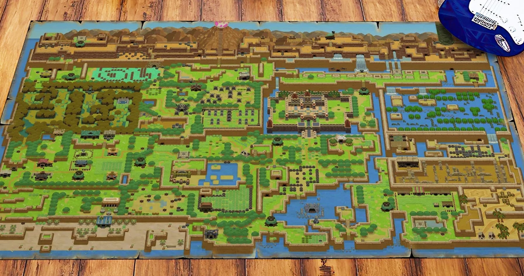 Legend of Zelda Map Rug