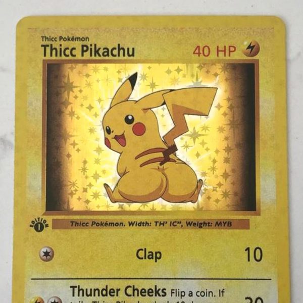 Thicc Pokemon Cards