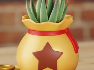 Animal Crossing Bell Bag Planters