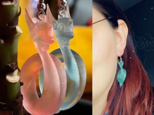 Pokemon Dragonair Earrings