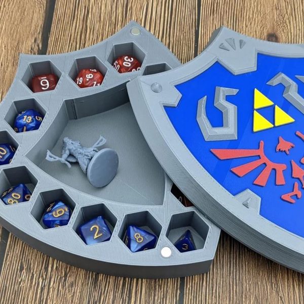 Legend of Zelda Hylian Shield Dice Box