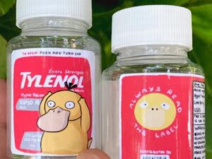 Pokemon Pill Bottles