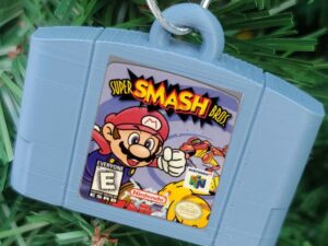 Nintendo 64 Cartridge Christmas Tree Ornaments