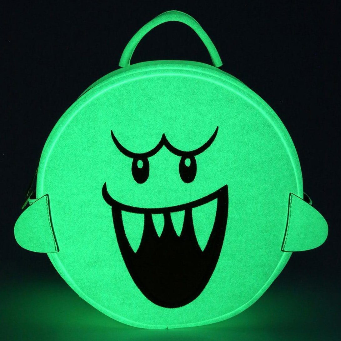 Super Mario Boo Glow In The Dark Backpack