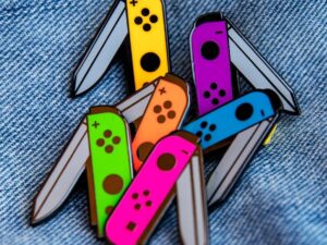 Nintendo Switchblade Pins